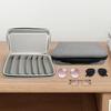 7 Slot Sunglasses Organizer Adjustable Slots Sunglasses Storage Box Sunglasses Display Case Eyeglass Hard Shell for Men Women