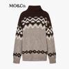 MO&Co. High Neck Wool Sweater