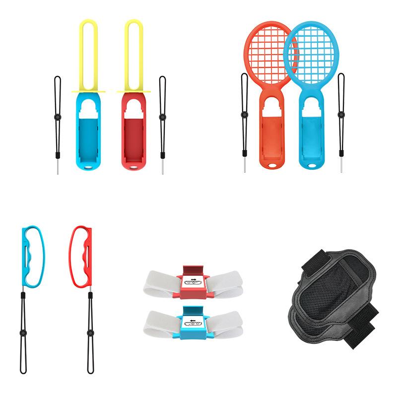 10 In 1 Sport Game Accessories Set for Nintendo Switch / Switch OLED Joy-Con