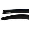 Ford Transit Acrylic Rain Guard Visor: Car Window Deflector & Shield Modification.