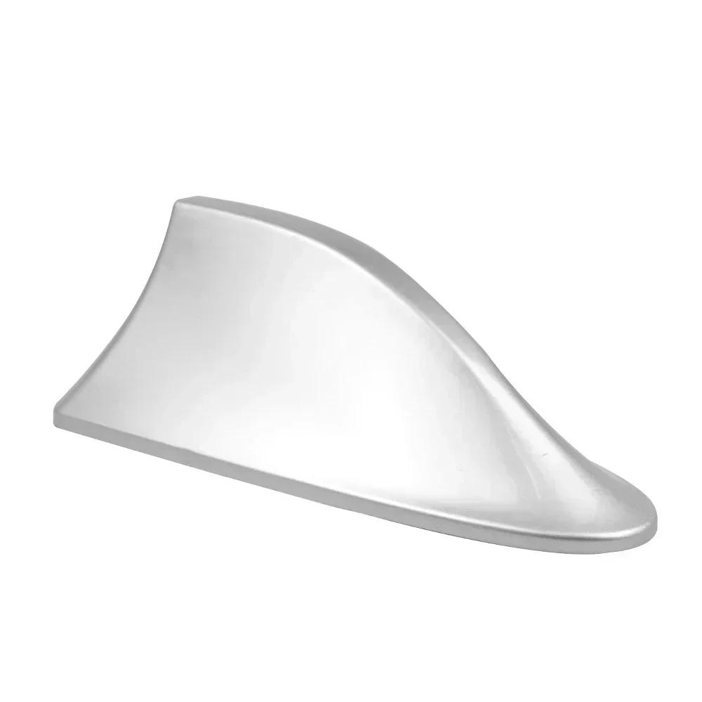Car Roof Shark Fin Decorative Aerial Antenna Cover Sticker Roof Universal Car Radio FM Signal Design for All Auto Decorative