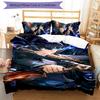 3pcs Solo Leveling Sung Jin-woo2 pattern bedding set duvet cover set includes duvet cover &pillowcases, perfect all season bedroom decoration & gift