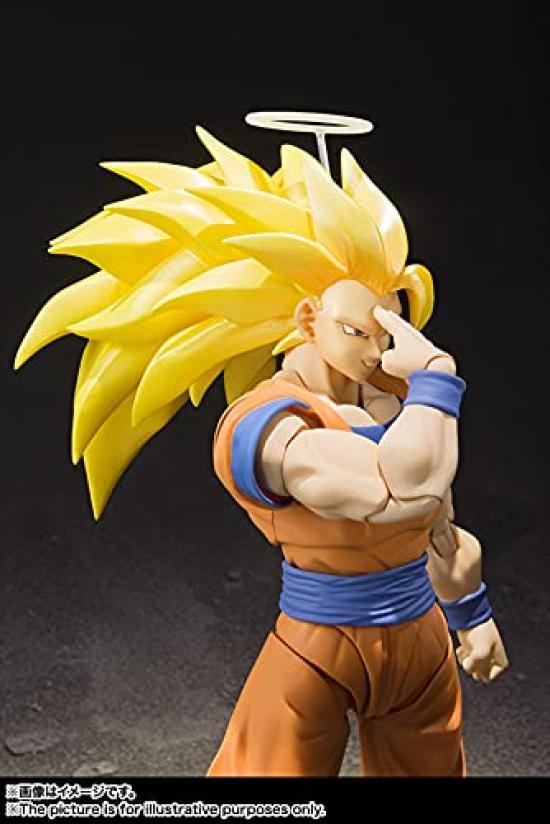 S.H.Figuarts Super Saiyan 3 Son Goku, approximately 155mm, PVC & ABS painted action figure