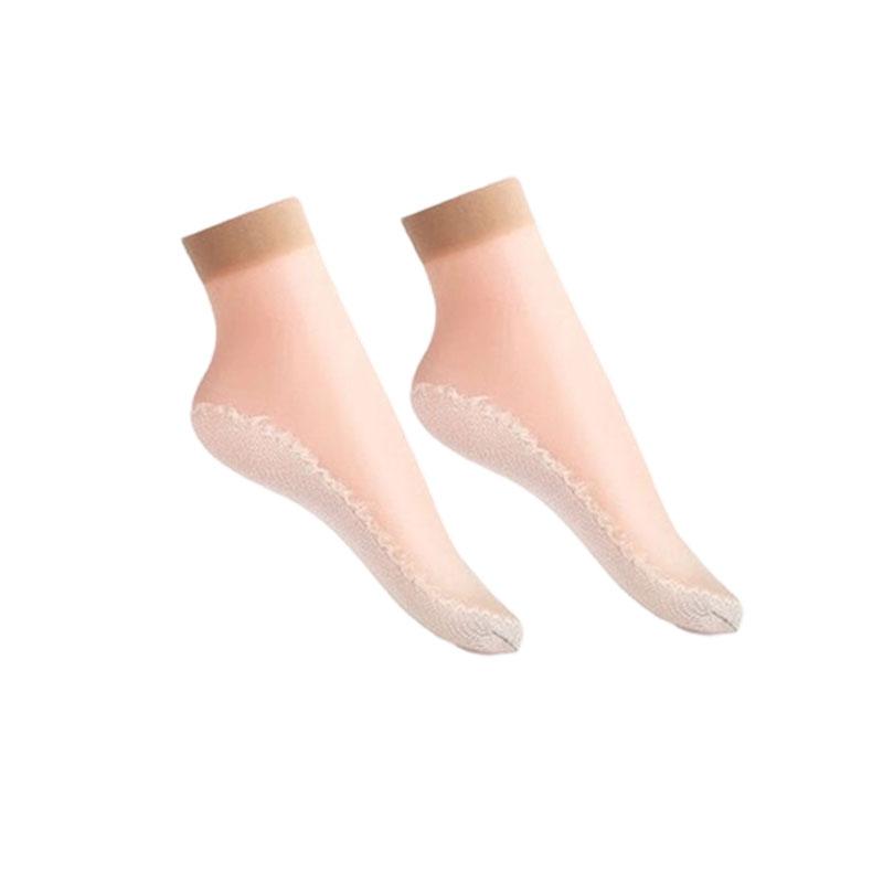 

10pairs New Transparent Soft Spring Summer Ultrathin Breathable Elastic Crystal Silk Women Sock Casual Female Fashion Boat Socks One Size