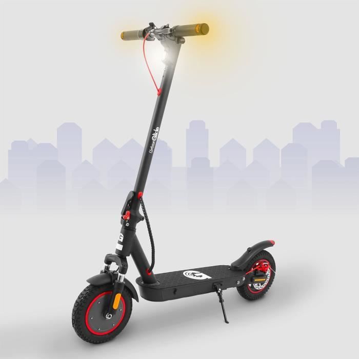 Trottinette Électrique Pliable - URBANGLIDE RIDE - 100 MAX - 350W - Roues 10" - Adulte - Noir