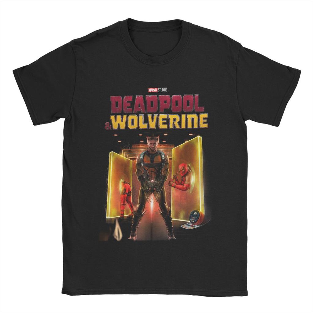 Summer Deadpool & Wolverine Men Women T Shirts Outfits Vintage Tees T-Shirt Pure Cotton New Arrival Clothes
