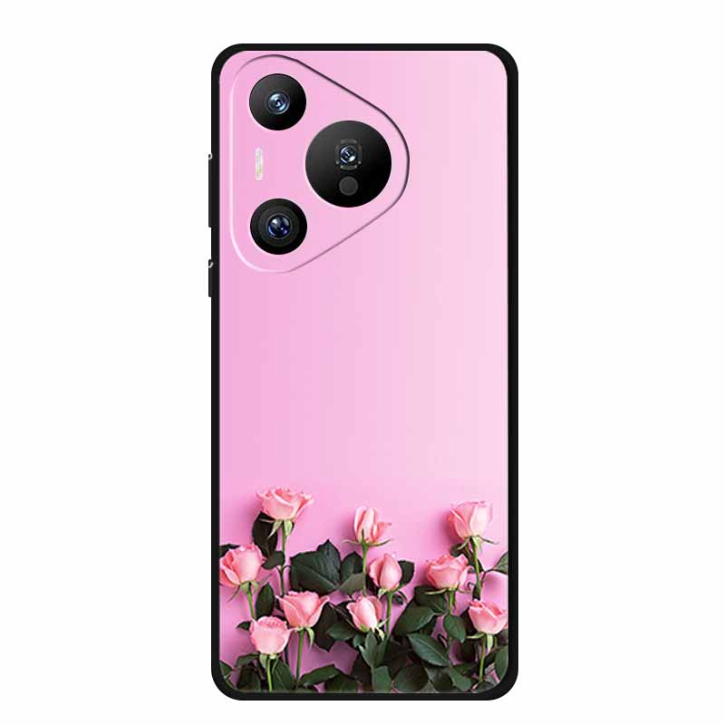 For Huawei Pura 70 Pro Case Luxury TPU Soft Silicone Phone Cover for Huawei Pura 70 Pro+ Pura70 Protective Shockproof New Fundas
