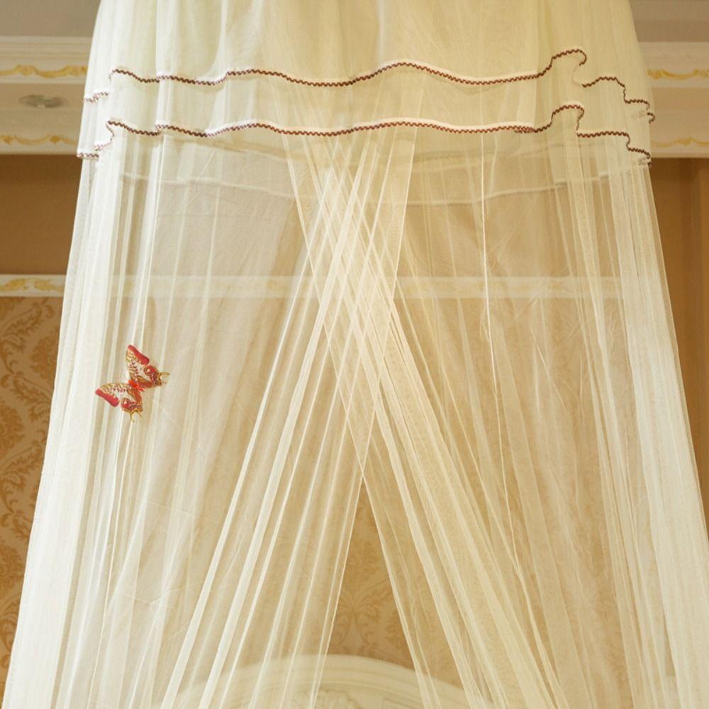 Elegant Home Decoration Queen Size Dome Lace Bed Tent Bed Canopy Bedding Article Mosquito Net