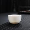 Chinesische weiße Porzellan-Teetasse Kung Fu Teegeschirr Keramik-Teeschale Kreative handgefertigte Tassen Kleines Weinglas Phnom Penh Teetassen Geschenk