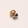 10pcs Imitation Pearl Pearl Button Pins Fixed Pin Button Brooch Pins  For Clothes Decor