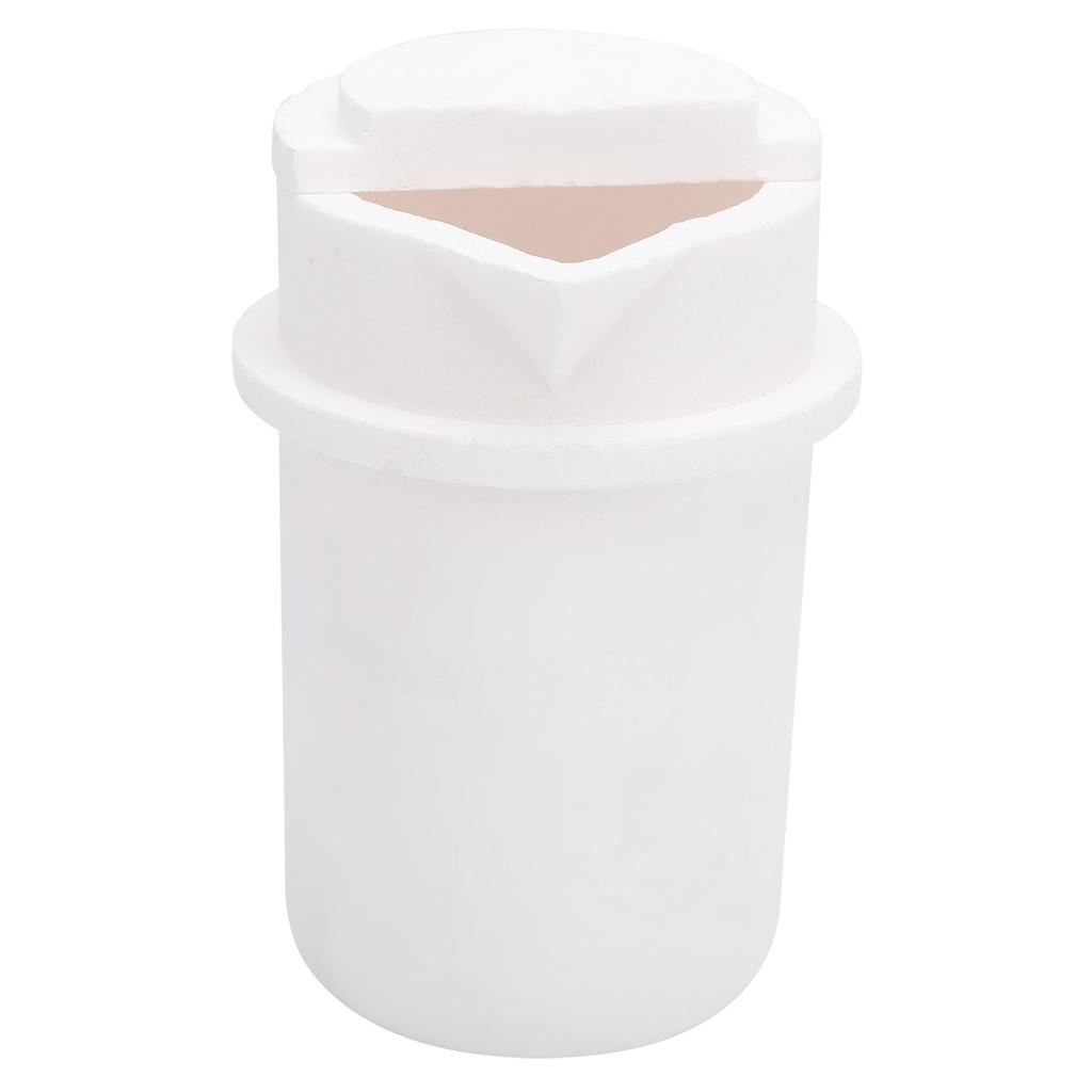 1kg Kwarts Smeltkroes met Deksel Goud Zilver Platina Smelt Raffinage Gereedschap 1kg