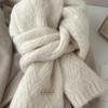 Albaka alpaca wollen sjaal dames winter nieuw gemengd Koreaanse versie trendy student high-end breiwerk