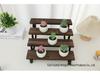Four-Tier Iron and Wood Display Rack for Desserts and Aromatherapy Essentials