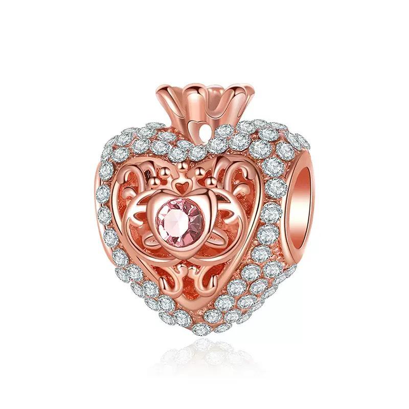 2025 Pandora Legierung Haustier Kürbis Kutsche Münzbörse Perlenarmband DIY Schmuck