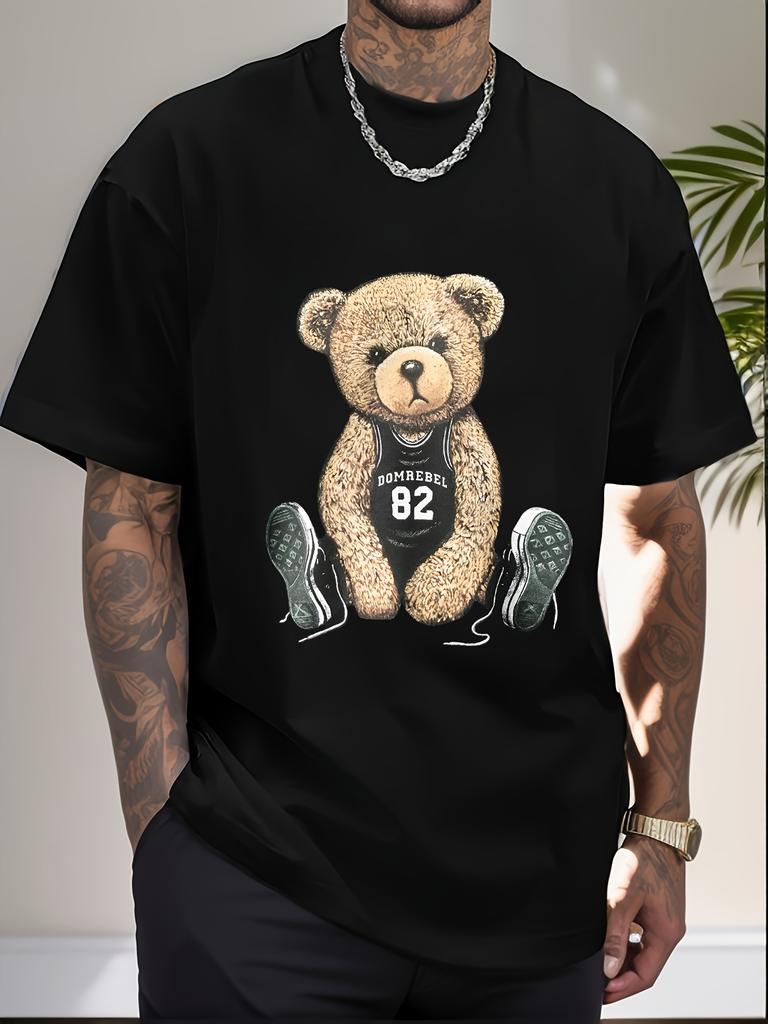 [Summer Tee Shirt] Casual Summer Short Sleeve Tee Shirt - Print Tees for Men