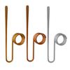 1/2/3Pcs Copper Book Holder Ring Heavy Duty Metal Book Clip Bookmark Ring Lightweight Spiral Wire Book Marker Ring Reading Accessories Book Gifts