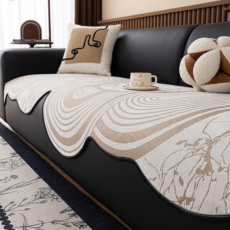 

Chenier Special-Shaped Sofa Cushion Non-Slip Light Luxury Irregular Sofa Seat Cushion High-Grade Cover Dustproof 90*70cm