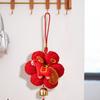 Flower Shaped Spring Festival Ornaments Traditional Lucky Pendant Zodiac Horse Pendant  Home Decor