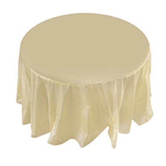 Plastic Waterproof Large Wedding Party Disposable Circular Table Cloth Cover