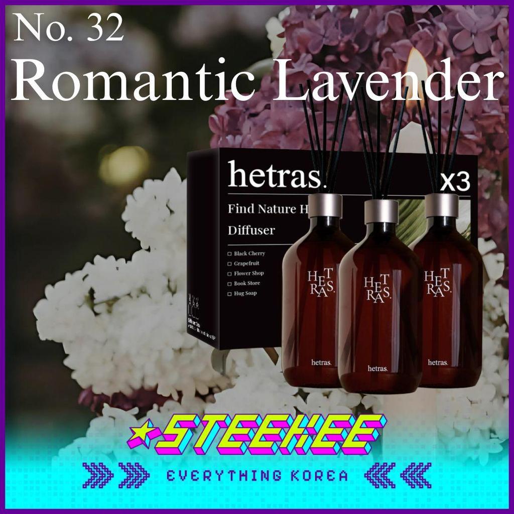 Hetras Premium Diffuser Home Fragrance Set of 3 1500ml by Steekee Korea 3050