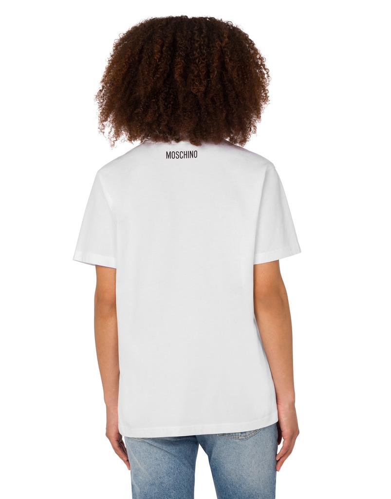 MOSCHINO Teatime Print Cotton Jersey T-Shirt