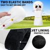 Duurzame Golf Head Covers Witte Golf Putter Cover Stijlvolle Golf Club Cover Golfbaan