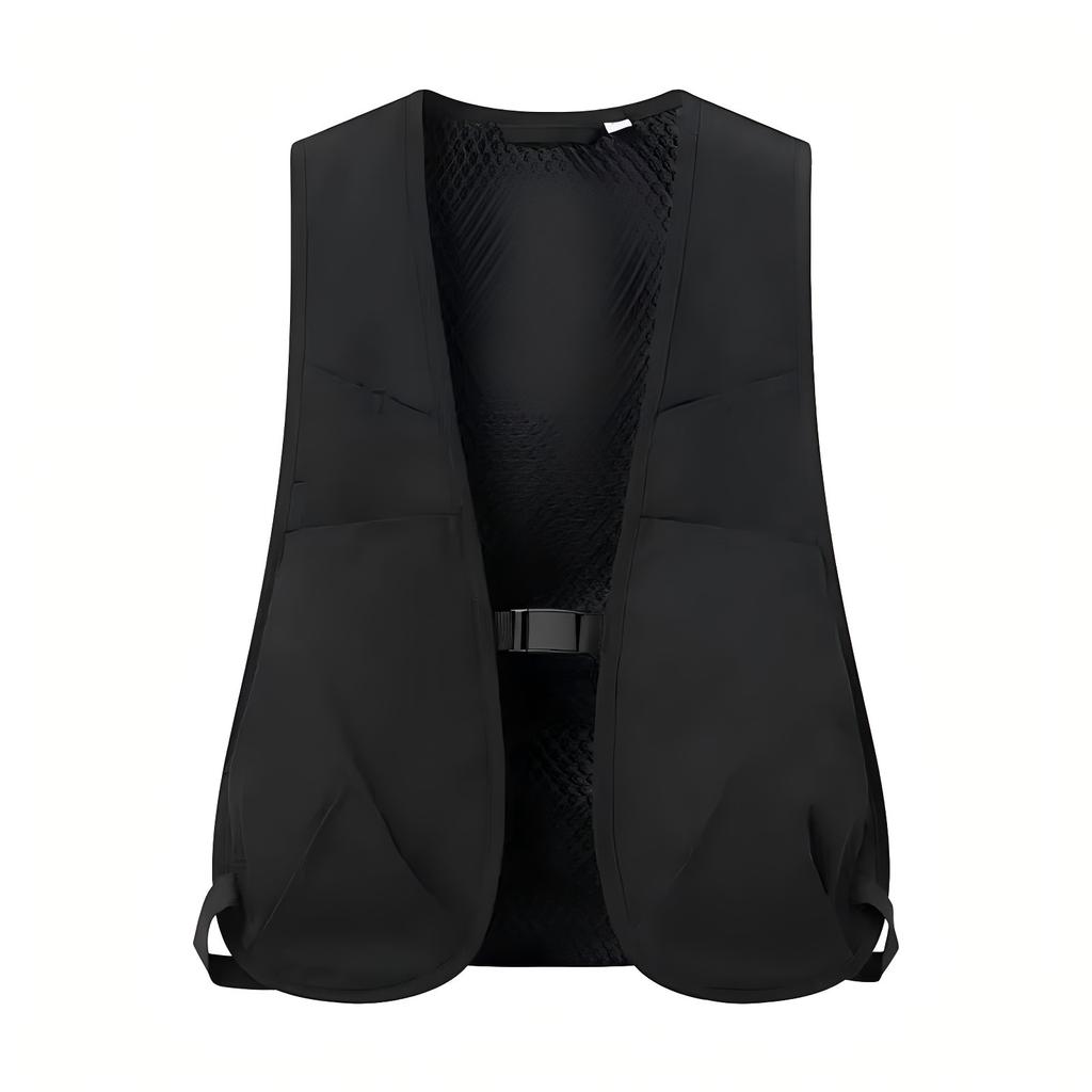The Super Light Men's and Women's Vest Pocket, Street Style Chest Fishing Hiking Photography Vest Garment Bag That Outdoor Trave