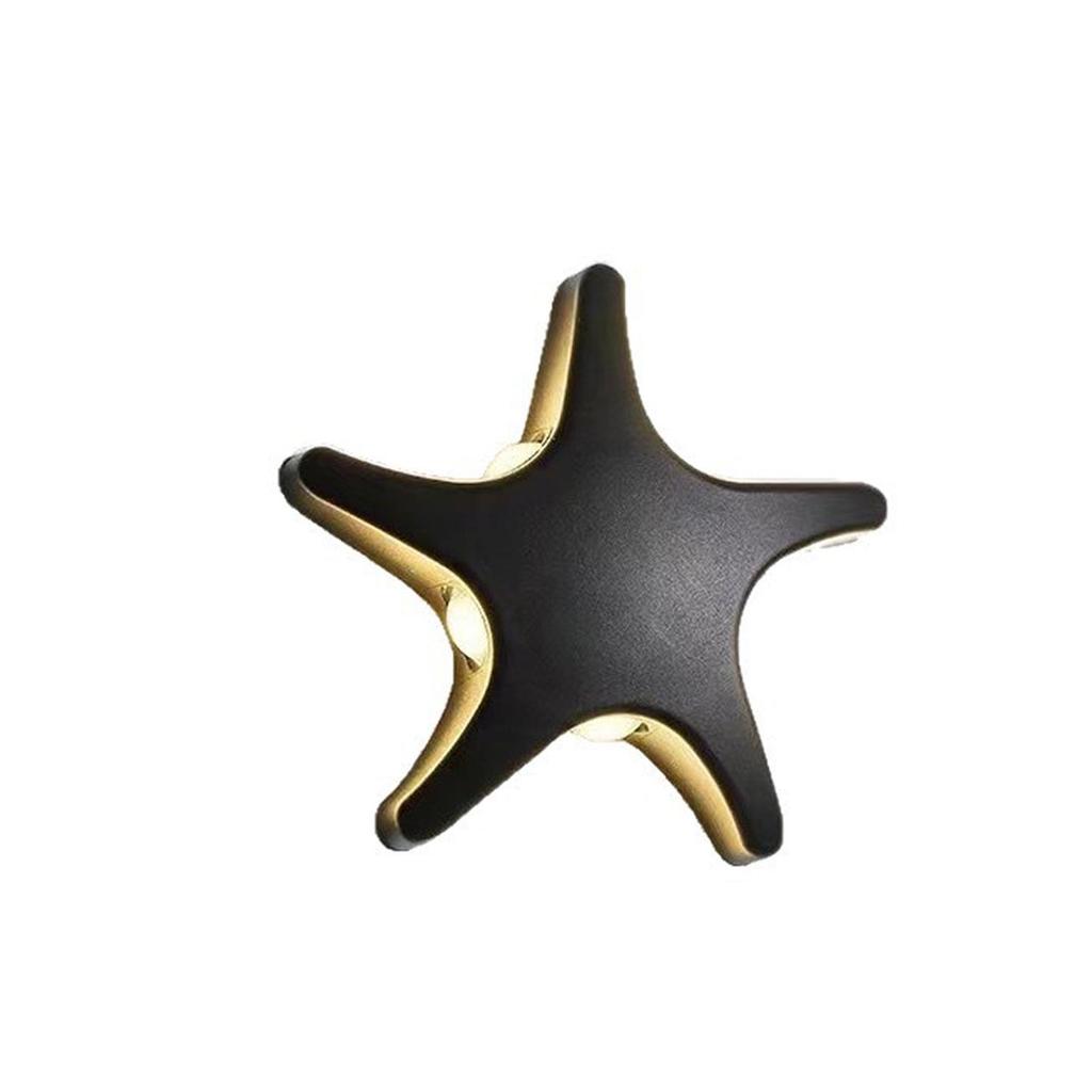 Modern Minimalist Four-Leaf Clover Outdoor Waterproof Wall Light for Courtyard, Balcony, and Aisle Decoration