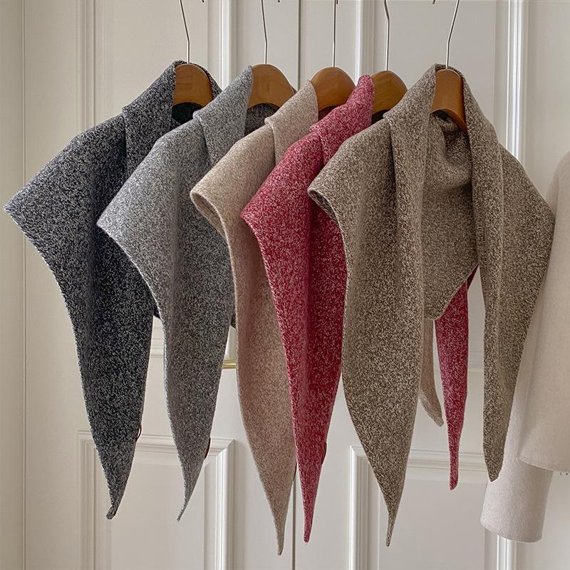 Knitted Wool Scarf New Design Luxury Brand Scarf Women Winter Scarf Warm Long Skinny Small Scarf Female Neckerchief Scarves