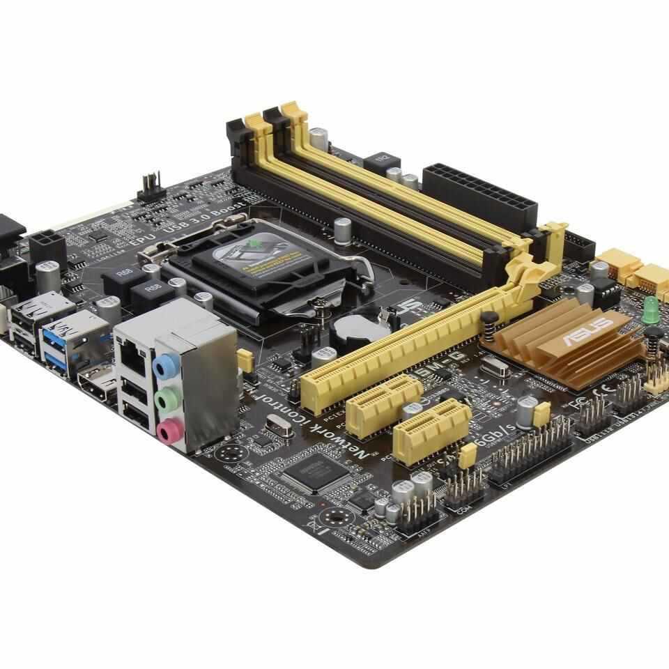 Compatible with ASUS B85M-G Micro ATX Motherboard, Supports 1150-Pin DDR3 DIMM Memory