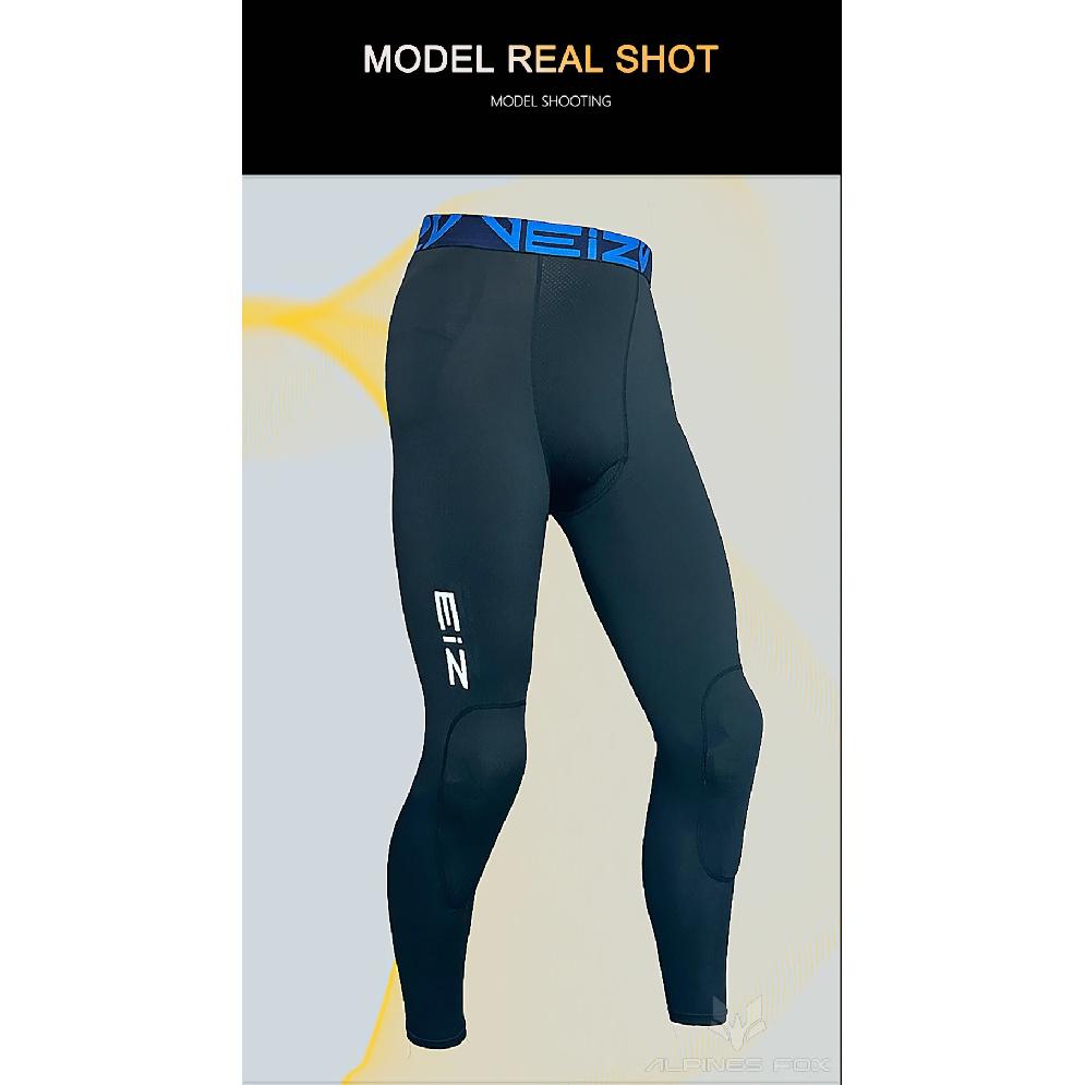 Motorcycle Compression Pants Summer Motorbike Riding Breathable Protective Trousers Outdoor Off-road Motocross With CE Kneepads