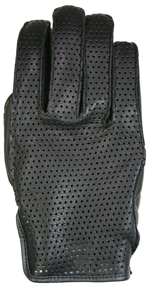 

JRP Motorcycle Leather Gloves STM Summer Mesh Gloves Black L чорний