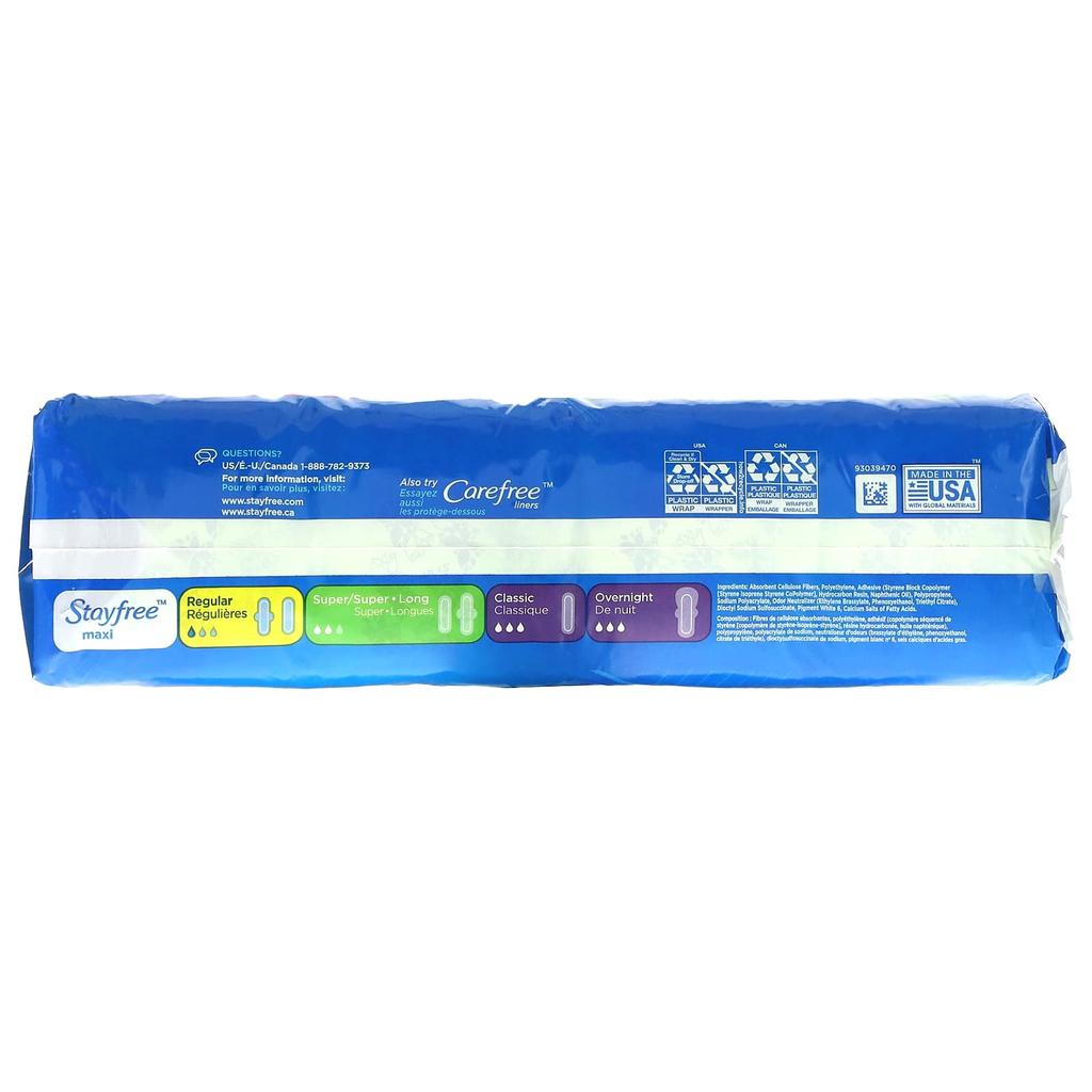 Stayfree Maxi, süper ped, 48 yaprak