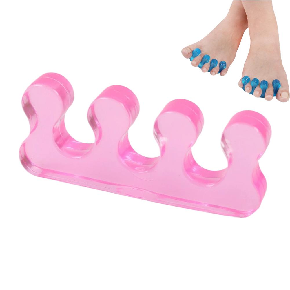 Toenail Spacer for Pedicure Adjustable Ring Connection Design Soft Gel Skin Friendly Material Nail Polish Application Tool