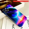 2DFlat Neon Saturn Over Cosmic Mountains All inclusive film hard iPhone case, compatible with iPhone 18 Pro Max 17 16 15 14 13 12 11