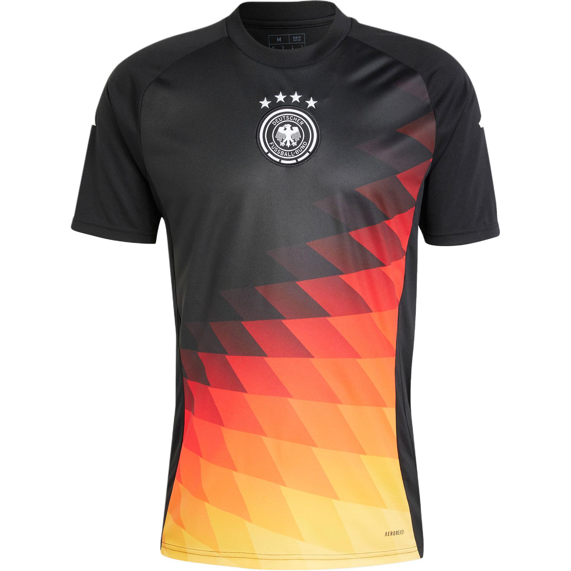 Adidas Germany Pre Match Jersey Soccer Jersey Men s Black IW7956 M