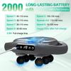 Durable And Safe Fascia Gun Massager Six-Head Fascia Gun Massager For Back Waist Legs Body Shoulder High Frequency Professional Muscle Relaxation