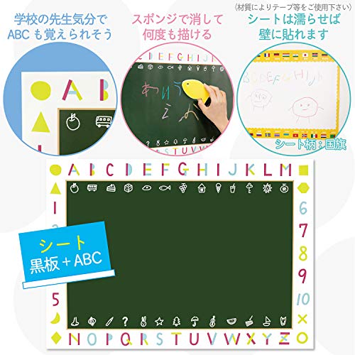 Nippon Rikagaku Ofuro De Kitpas Net & Sheet Set Blue & Blackboard OFB-BUG