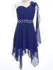 Flower Girls Chiffon Pageant Dress Junior Bridesmaid Ball Gown Kids Wedding Birthday Party Formal Dresses