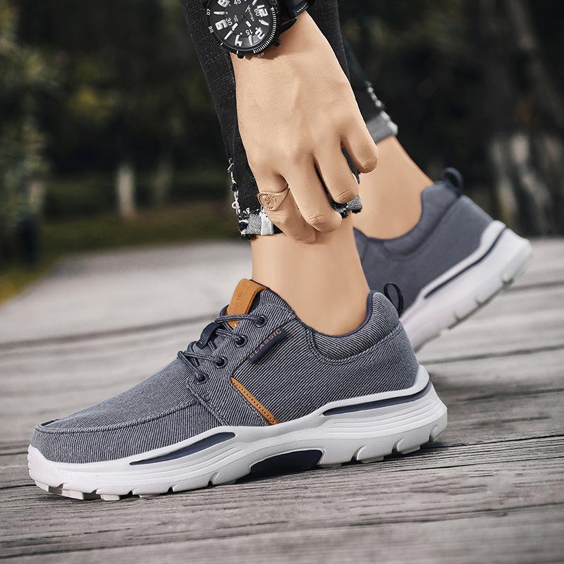 Shoes Men Spring Trend Waterproof Comfortable Casual Shoes Loafers Outdoor Non Slip Walking Shoes Work Shoe Sneakers Plus Size48