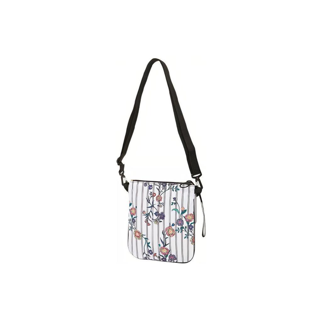 Puma Prime Time Festival Floral Print Fabric Shoulder Bag Women Shoulder Bag White 07699001