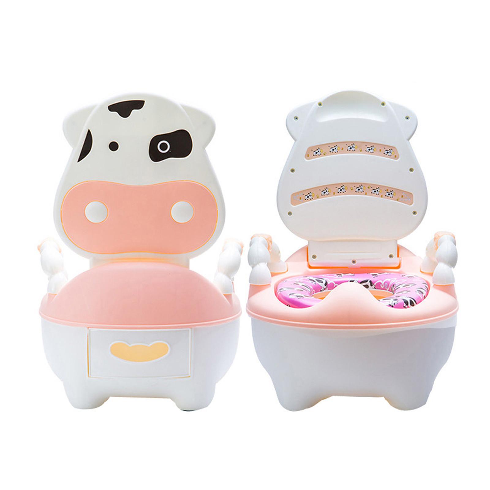 

Милый коровий горшок для туалета для мальчиков и девочек 30*30*20 CM розовый