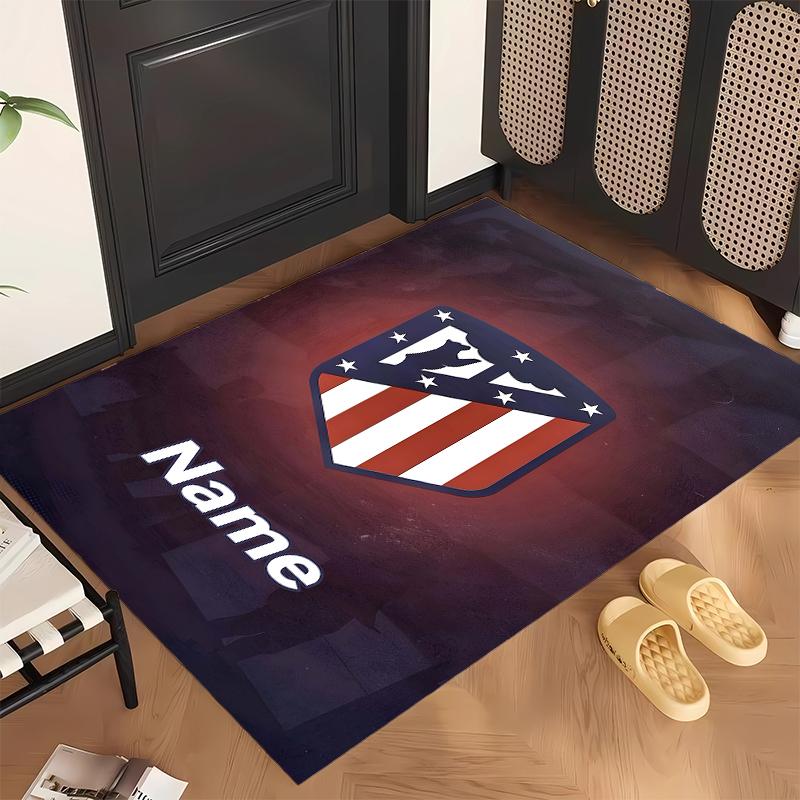 Atletico Nacional (5) Personalized name Office Carpet Stylish Decor for Living Room Bedroom Kitchen
