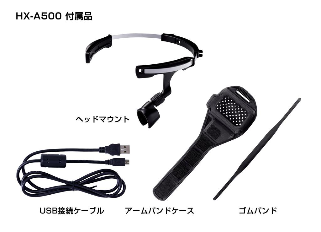 Panasonic Wearable Camera, Gray, HX-A500-H