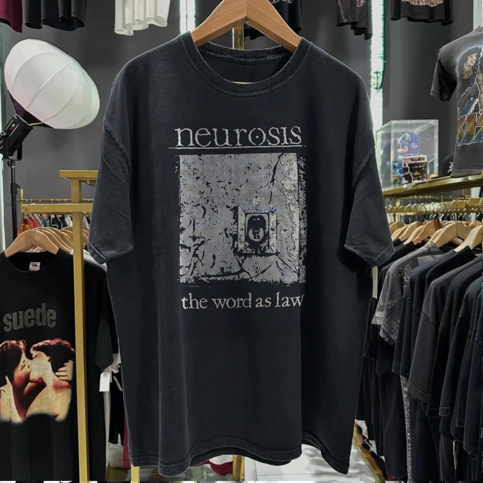 Neurosis - The Word As Law Aged T-Shirt Black M XL