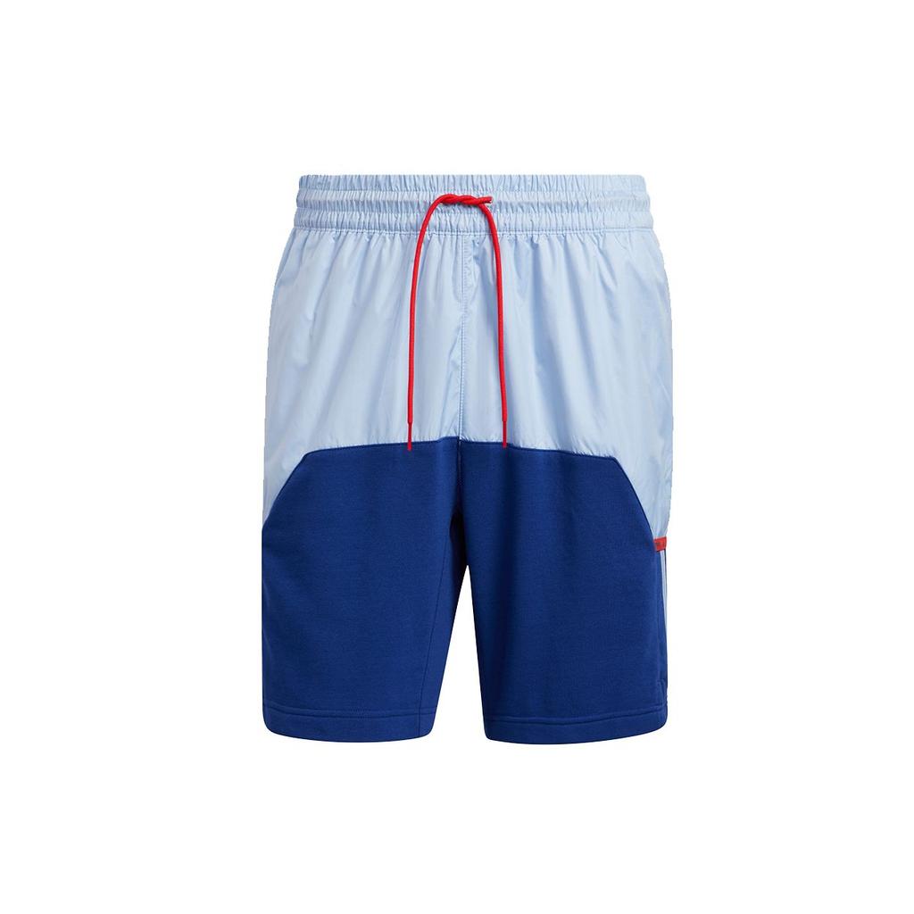 Adidas Colorblock Basketball Shorts Men Bottoms Blue H56327