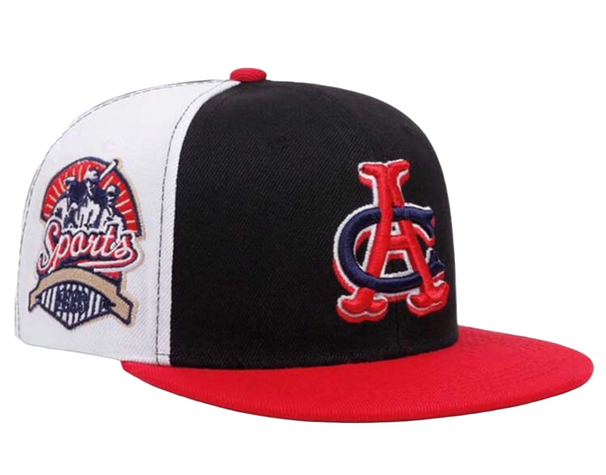 

Sproutsy Men s Flat Cap, Hip Hop Baseball Cap, Snapback, Casual, CA Style (Red)