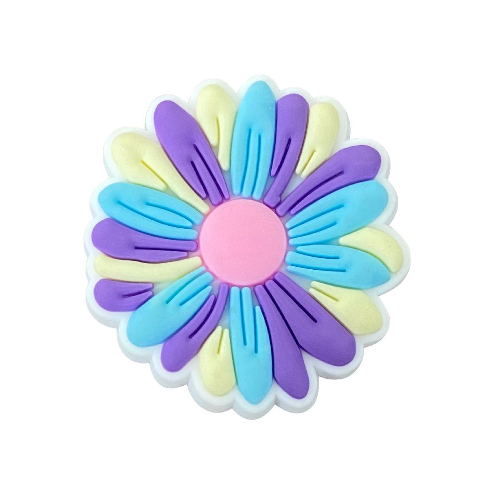 Fresh & Simple Clog Accessories: PVC Soft Rubber Shoe Flowers & DIY Buckles