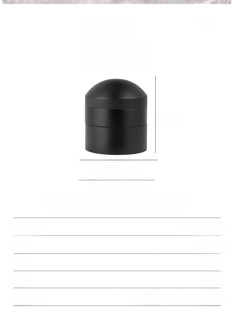 Adjustable Coffee Distributor & Stirring Needle: Breaks Up Clumps and Mixes Coffee Powder