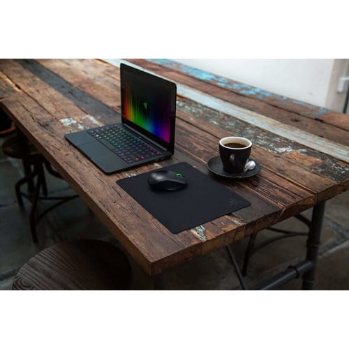 Razer Goliathus Mobile Stealth Edition Gaming Mouse Pad Subțire 1,5 mm grosime Tip pânză Structură ultrafină Tratament de suprafață Durabilitate ridicată [Garantat